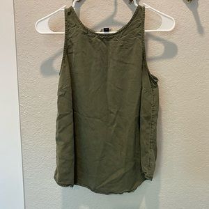 Olive Green Tank Top